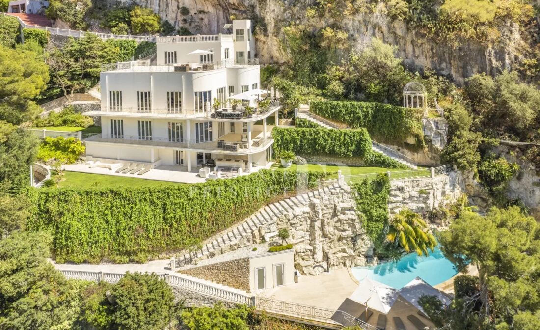 CAP D’AIL – A Magnificent Waterfront Art Deco Villa