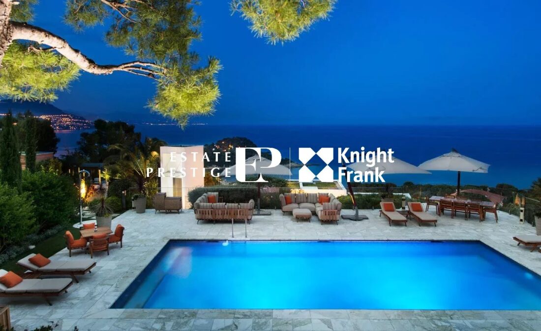 SAINT JEAN CAP FERRAT: Luxury Property with Exceptional Sea View