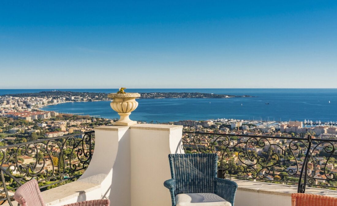 Villa avec vue panoramique mer à Vallauris