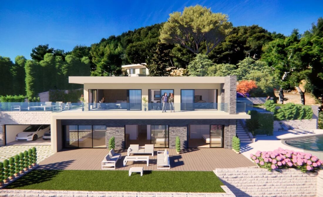 ROQUEBRUNE CAP MARTIN – Nouveau programme en cours avec plusieurs villas