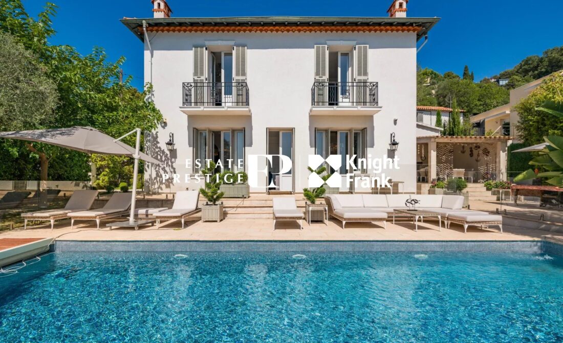 EZE – Near Monaco, beautiful recently renovated property with sea view