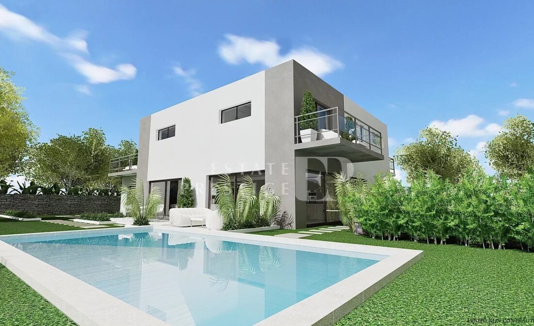 PLASCASSIER – Contemporary architect designed villa in a  secured estate