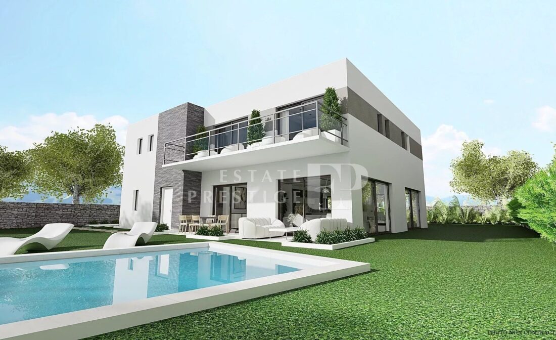 PLASCASSIER : A Luxury Contemporary Villa Under Construction