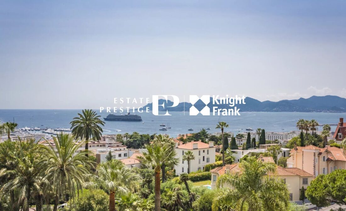 CANNES CALIFORNIE – 3-room flat in a luxury residence with sea view