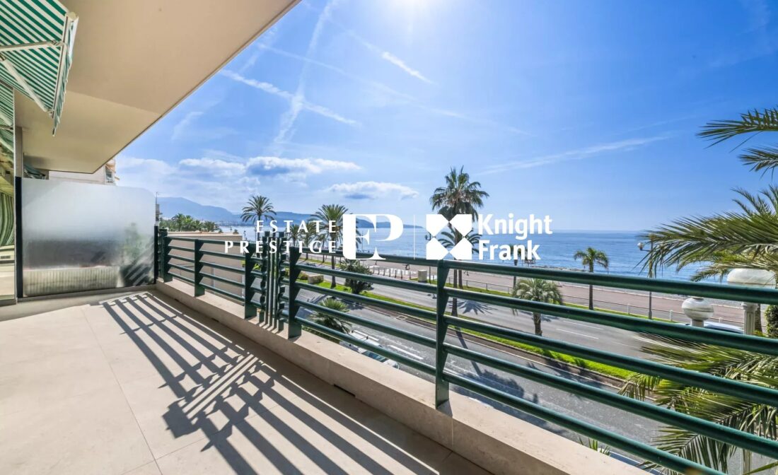 NICE – Sea front 3/4bedroom apartment on the promenade des anglais