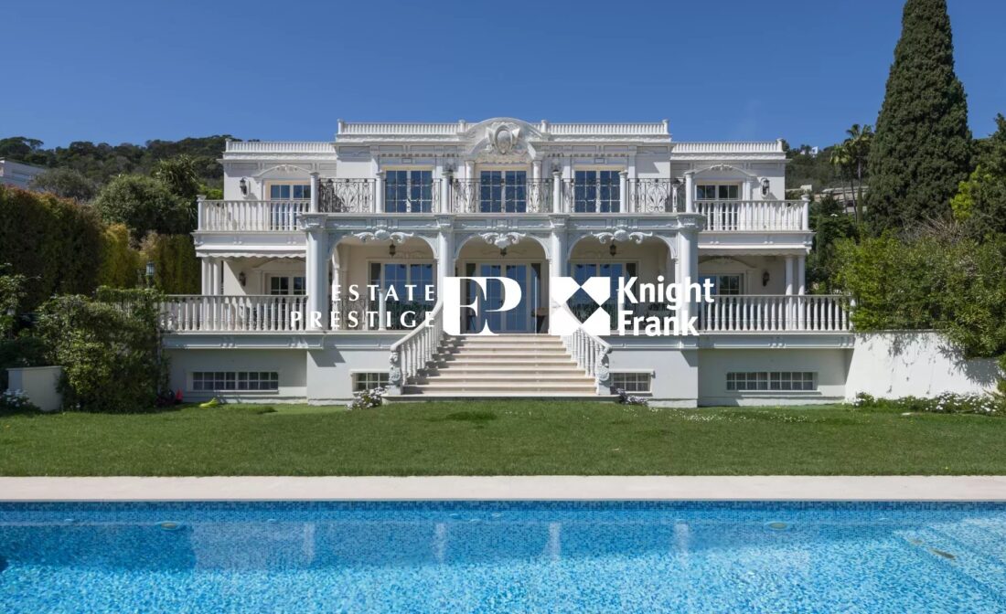 SUPER CANNES – Fantastisk villa med panoramautsikt over havet