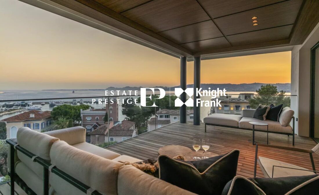 CAP D’ANTIBES – Top floor Apartment on Cap d’Antibes with Panoramic Sea Views