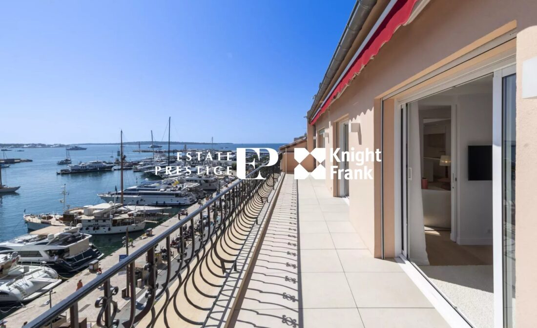 CANNES – Cross-through Penthouse with Panoramic Sea View