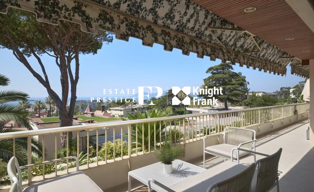 CANNES Californie – 4-bedroom apartment with sea views