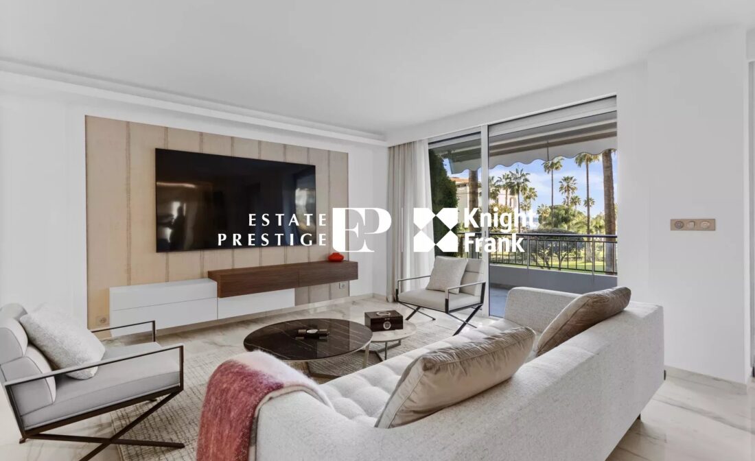 CANNES CROISETTE – Appartement d’exception avec vue mer