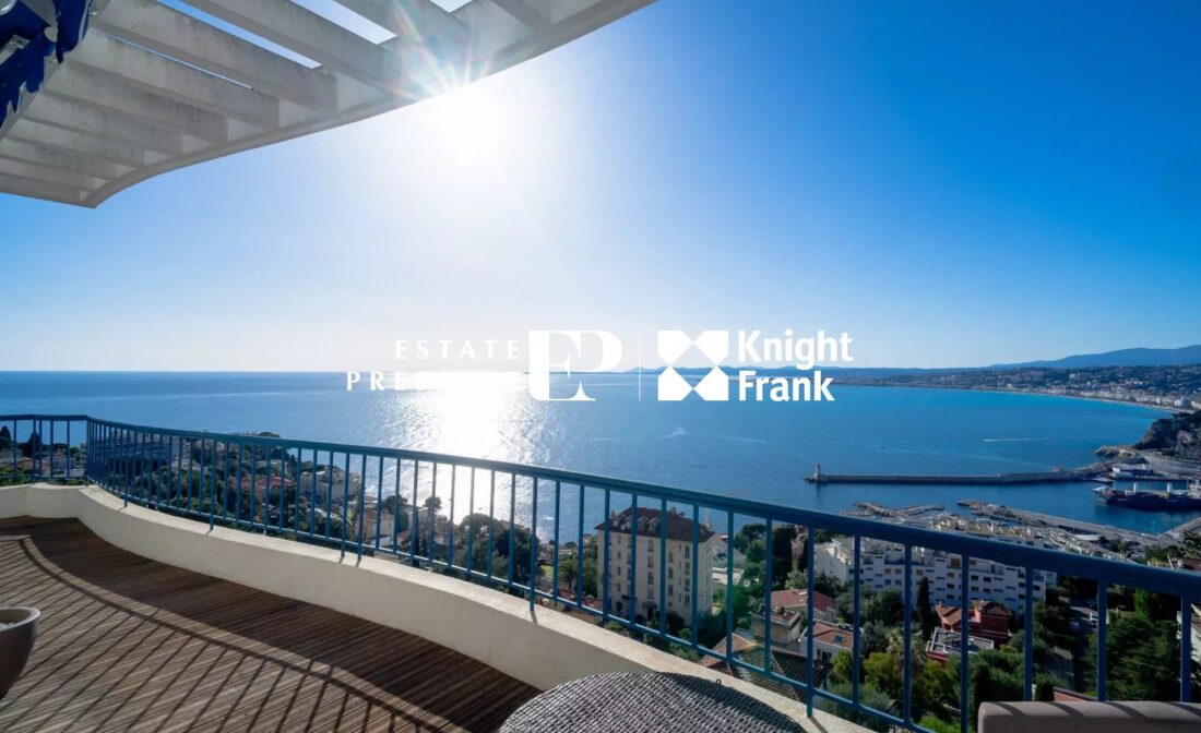 NICE – Mont-Boron : Apartment with magnificent panoramic sea view